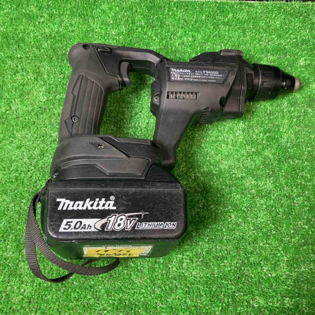 ☆マキタ(makita) 18V コードレススクリュードライバー FS600DZB 18V5.0Ahバッテリー1個付き 【岩槻店】