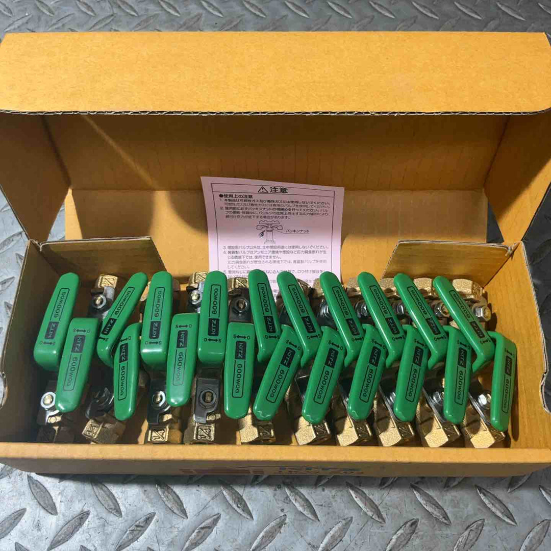 KITZ 600型ボールバルブ 20個×4【草加店】