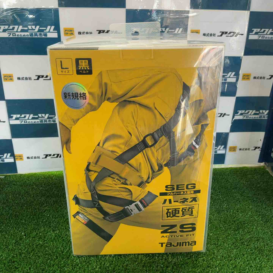 □タジマ(Tajima) ハーネスZS 黒 Lサイズ AZSL-BK【草加店】