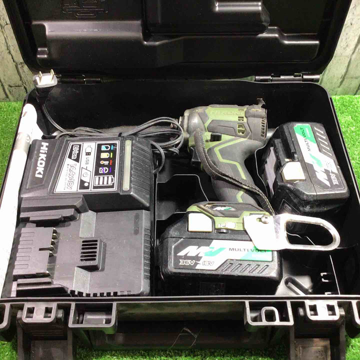 ★ハイコーキ(HIKOKI ※旧:日立工機) コードレスインパクトドライバー WH36DC(2XPG)【川口店】