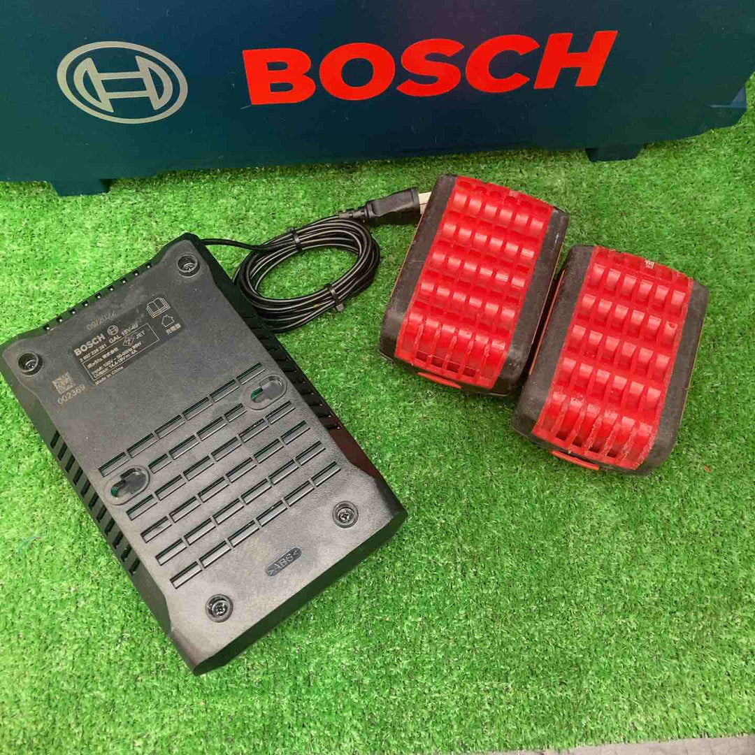 ◇Bosch Professional(ボッシュ)18V コードレスインパクトドライバー (5.0Ahバッテリーx2個･充電器･ベルトフック・キャリングケース付) GDX18V-210C【川越店】