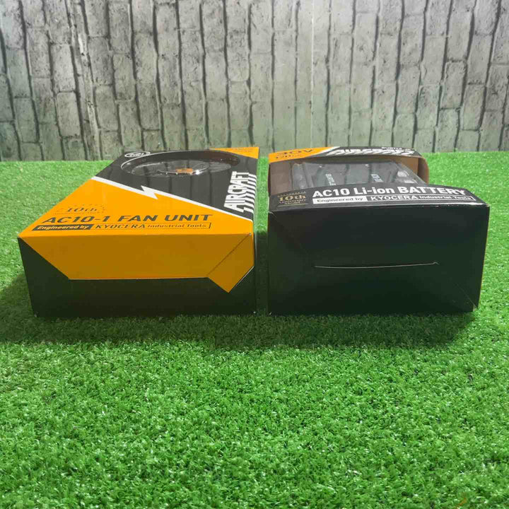 【未使用品】バートル(BURTLE) 空調服用ファン&バッテリーセット(AC10/AC10-1) AC101SET【川口店】