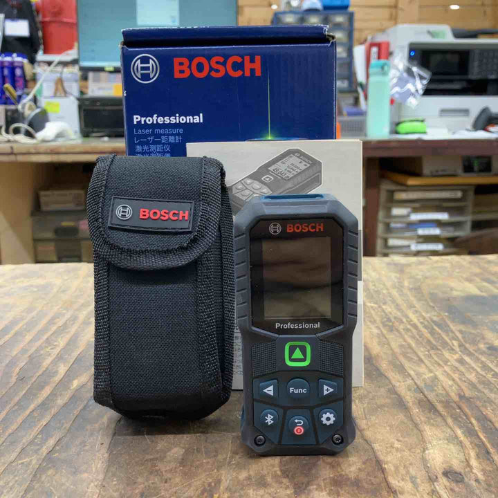 ◇ボッシュ(BOSCH) グリーンレーザー距離計 GLM50-27CG【柏店】
