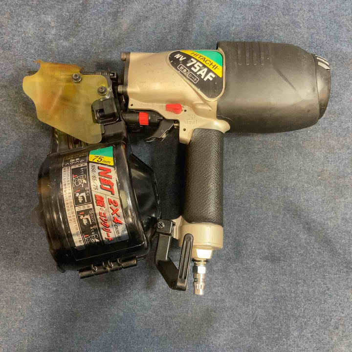 ★ハイコーキ(HIKOKI ※旧:日立工機) 常圧エア釘打ち機 NV75AF【八潮店】