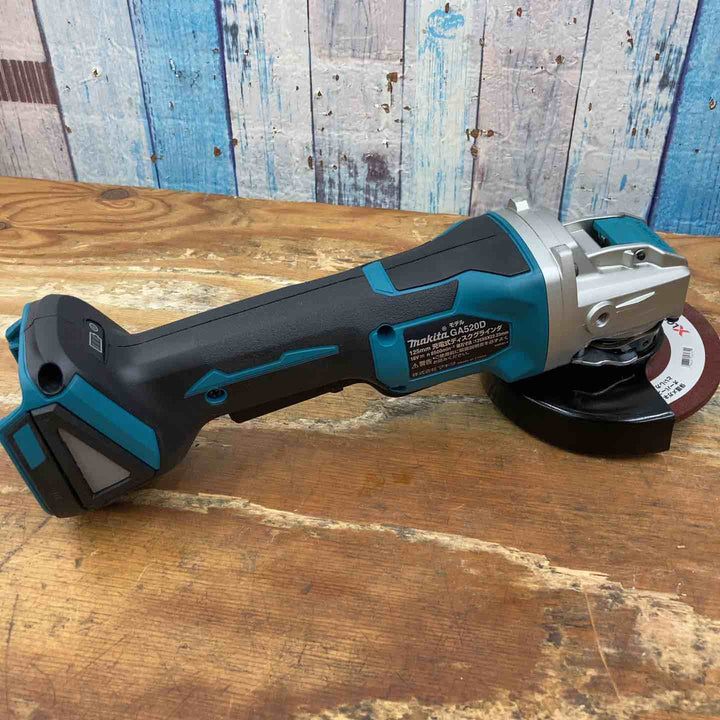 【美品】★マキタ(makita) 125mm コードレスディスクグラインダ GA520DZ 18V X-LOCK 本体のみ【柏店】