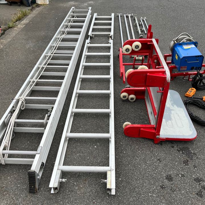 【中古品/店頭受取り限定】◇ユニパー(UNIPER) パワーコメット UP-103P ビクトリーウィンチ UP-708V2 荷揚げ機 瓦揚げ機【東大和店】