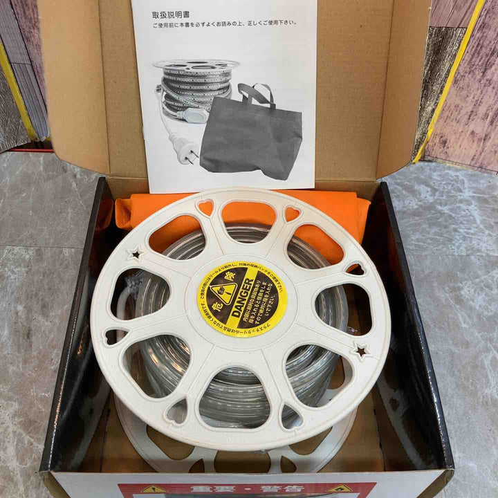 【未使用品】◇富士倉 LEDロープライト 白 10m FRL-W10M【八潮店】