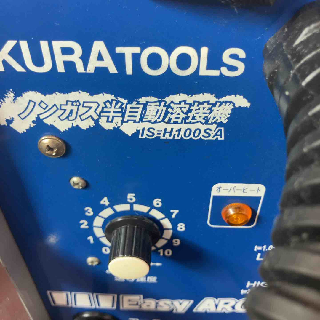 【中古品】◇育良精機(イクラ/IKURA) 半自動溶接機 IS-H100SA【東大和店】