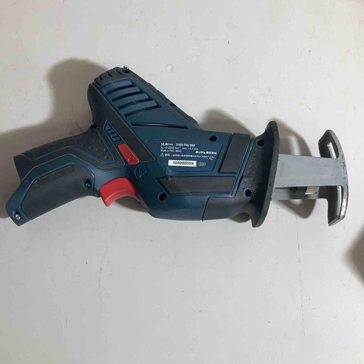 ◇ボッシュ(BOSCH) 10.8V コードレスセーバーソー GSA10.8V-LI　充電器10.8Vバッテリー2つ付属【戸田店】