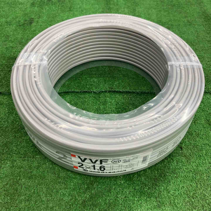 【未使用品】 協和/KYOWA VVFケーブル・2芯×1.6mm 【製造07/04】 【桶川店】