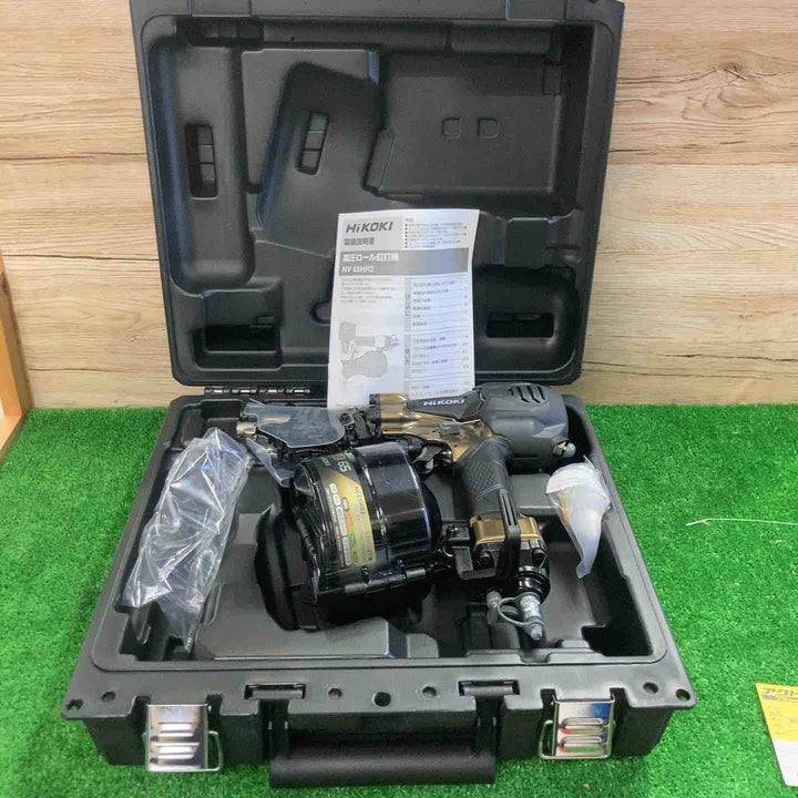 ★ハイコーキ(HIKOKI ※旧:日立工機) 高圧エア釘打ち機 NV65HR2(S)【町田店】