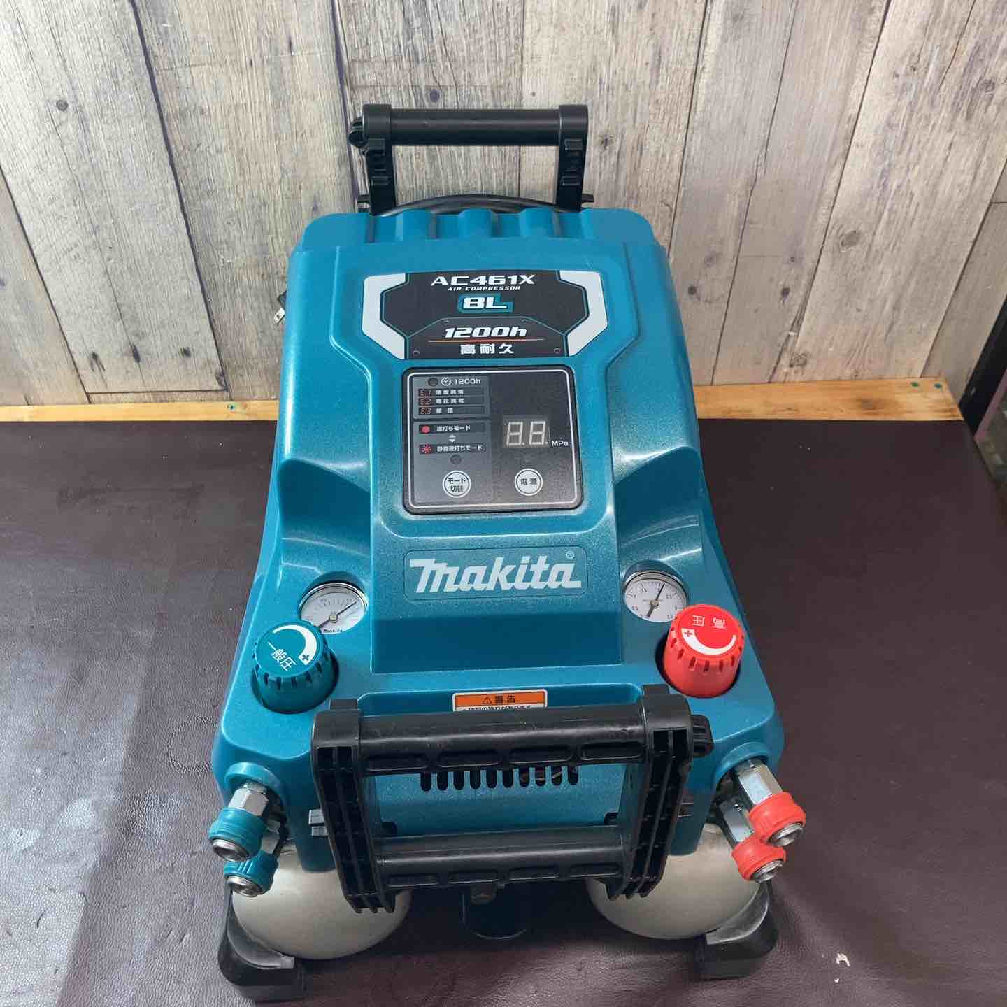 中古品】マキタ(makita) エアコンプレッサ AC461X コンプレッサー