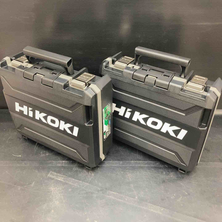 【未使用品】ハイコーキ(HIKOKI ※旧:日立工機) コードレスインパクトドライバ アグレッシブグリーン WH36DD(2XHLSZ) 2台セット【川越店】