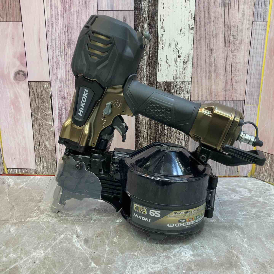 【未使用品】★ハイコーキ HIKOKI 65mm 高圧エア釘打ち機 NV65HR2(N)【八潮店】
