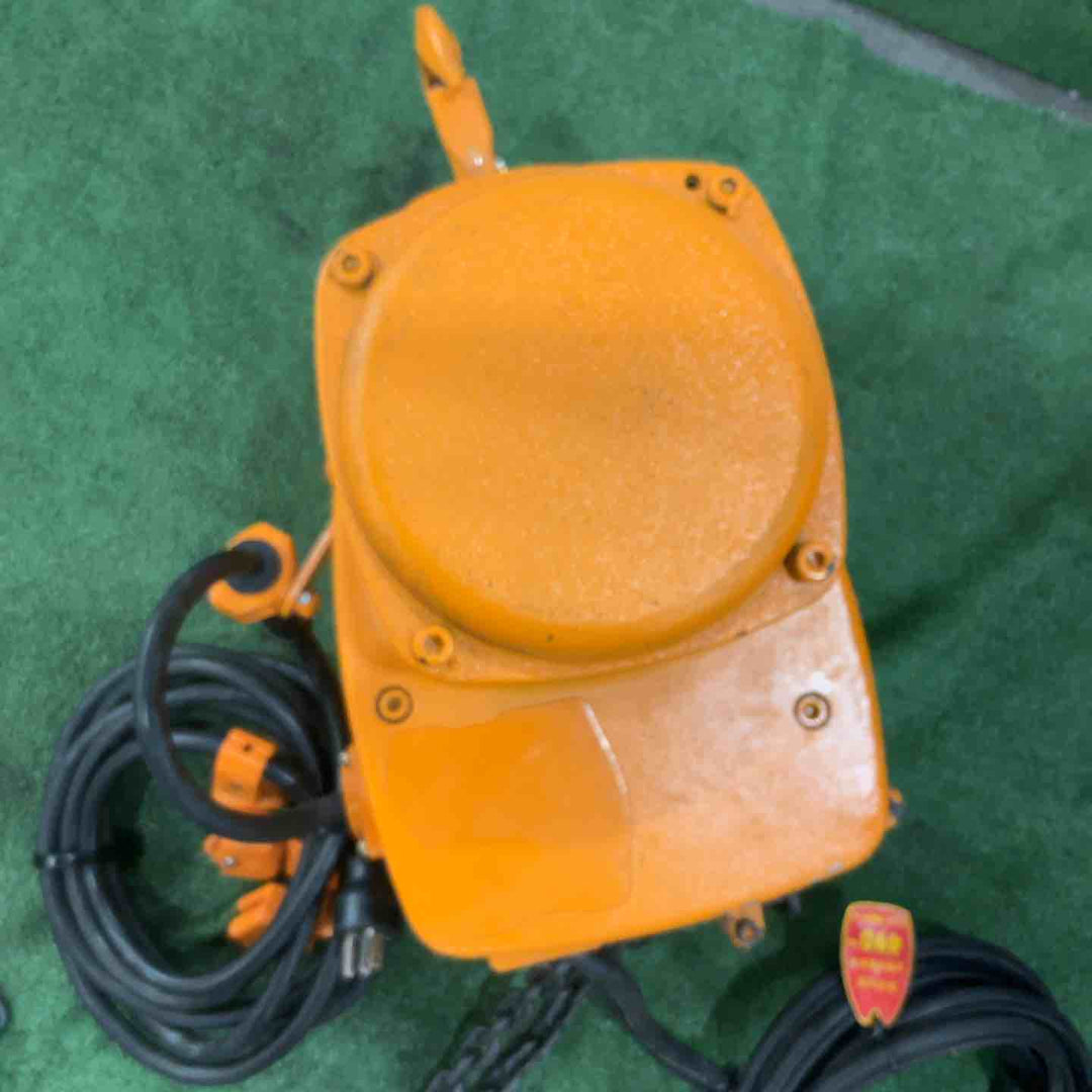 【店頭受取り限定】◇電動ウインチ(チェーン) キトー(KITO) EF2E 荷重490kg ファルコン 動作確認済【川口店】