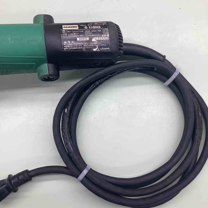 ☆ハイコーキ(HIKOKI ※旧:日立工機) 100mmディスクグラインダ ハンドル無し  G10SH6【越谷店】