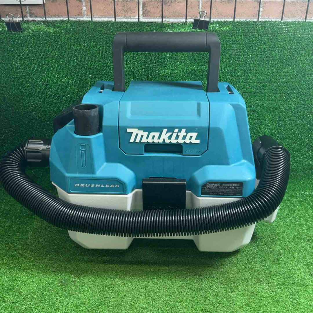 マキタ(makita) コードレス集じん機 乾湿両用 VC750DZ【藤沢店】