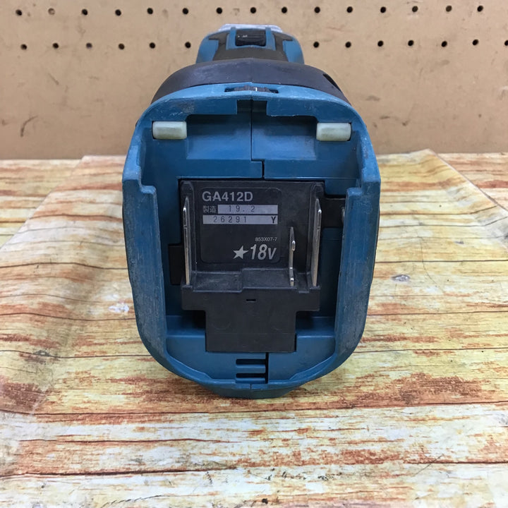 ★マキタ(makita) 100mmコードレスディスクグラインダ GA412DZ【川崎店】