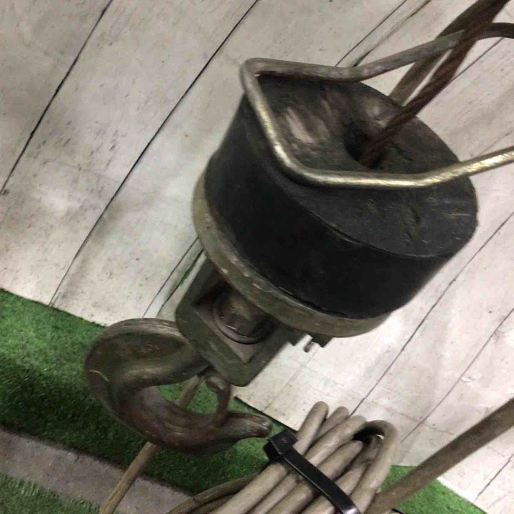 【店頭受取り限定】◇トーヨーコーケン(TKK) 電動ウインチ(ワイヤー) ベビーホイスト BH-830 動作確認済【川口店】
