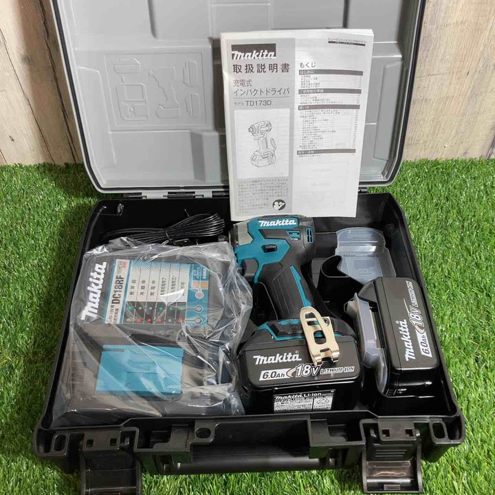 ★マキタ(makita) コードレスインパクトドライバー TD173DRGX フルセット 純正 充電式 18V【戸田店】