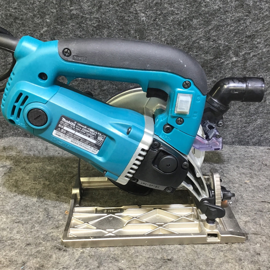 【中古品・新品刃！延長コード付き！】マキタ(makita) 125mmボード用防じん丸のこ 5205FXSP1【桶川店】