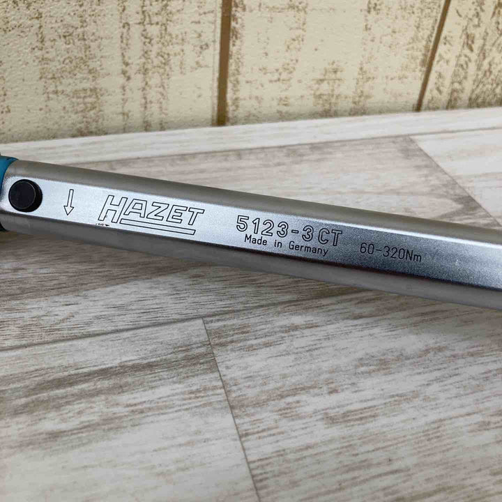HAZET(ハゼット) プレセット型 トルクレンチ 5123-3CT 差込角12.5mm(1/2") 320N・m【柏店】