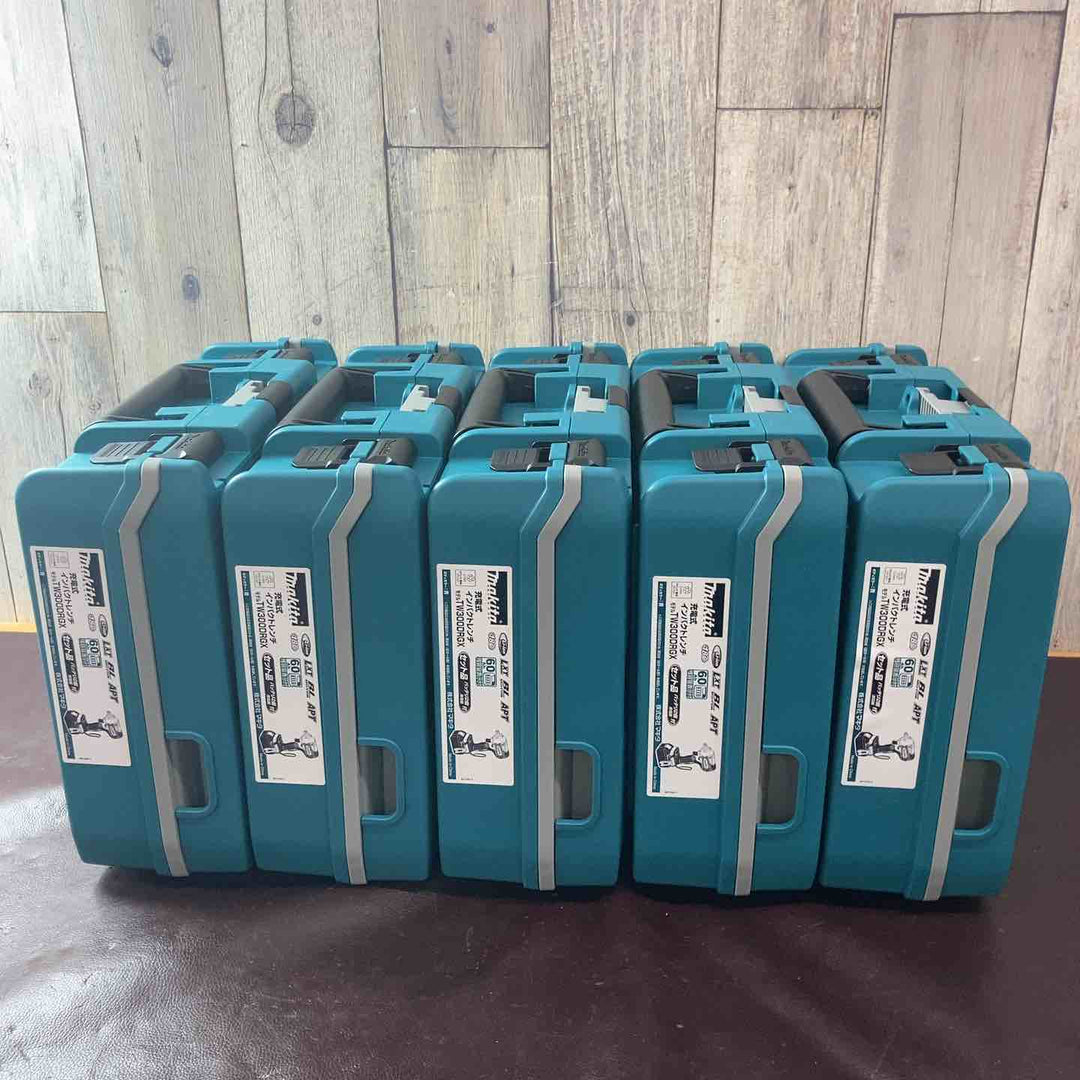 【未使用(店頭展示品)】マキタ(makita) コードレスインパクトレンチ TW300DRGX 5台セット 18V フルセット品【東大和店】