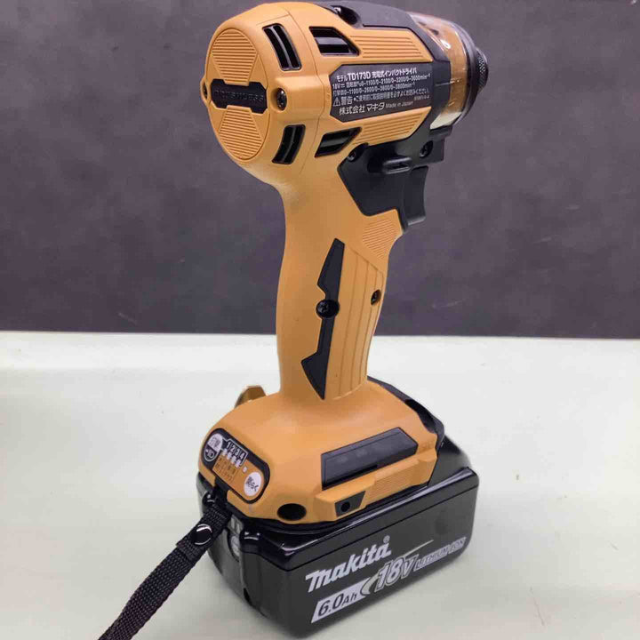 【未使用品】マキタ(makita) コードレスインパクトドライバー TD173DGXPY LTX20周年限定色 プレミアムイエロー【川越店】