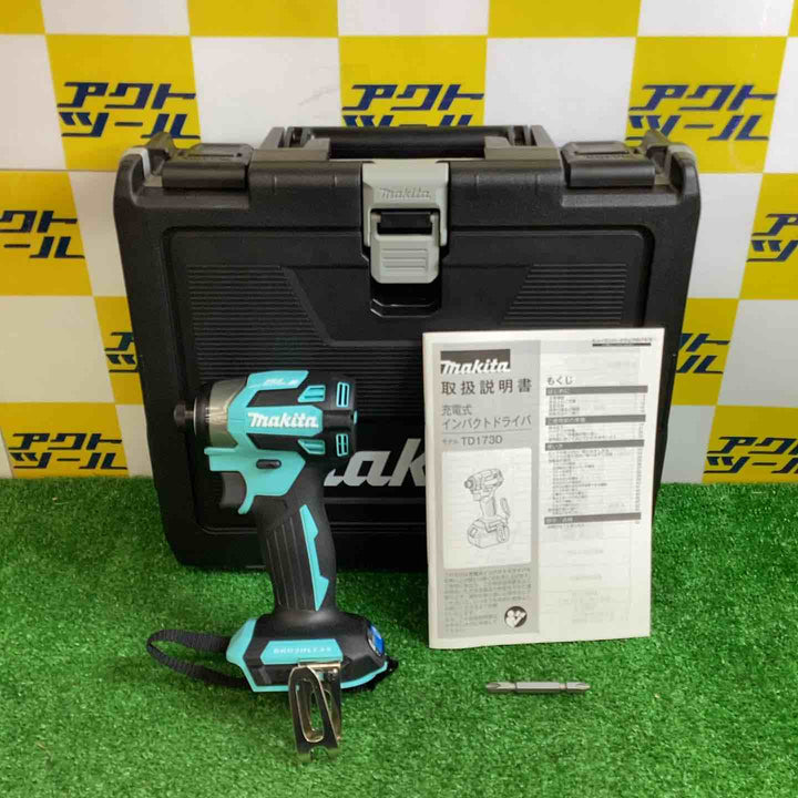 ◇マキタ(makita) 18V コードレスインパクトドライバ TD173DZTB ターコイズブルー【越谷店】