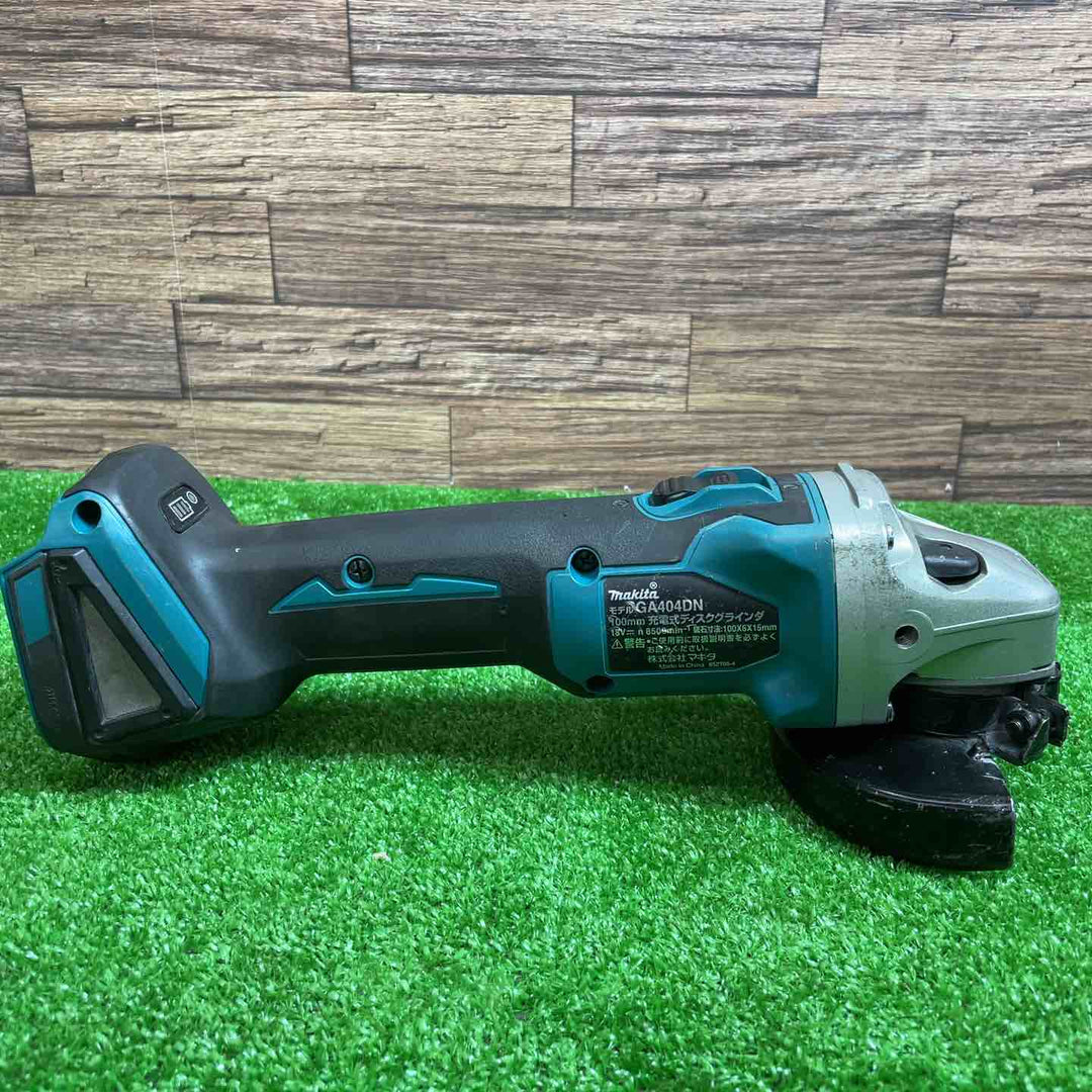マキタ(makita) 100mmコードレスディスクグラインダ GA404DZN (GA404DN)【桶川店】