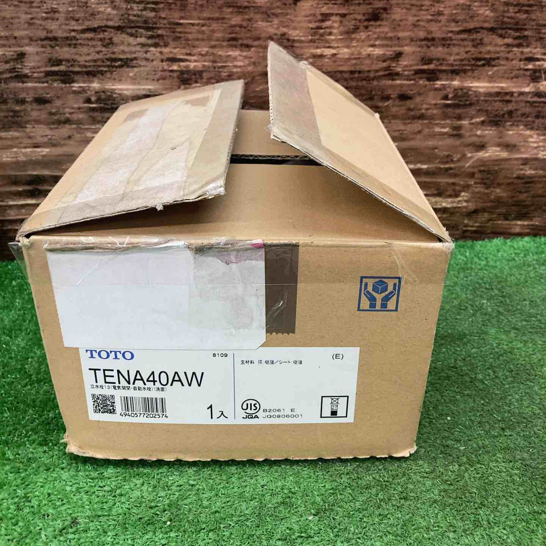 ▼TOTO/トートー 台付自動水栓 単水栓 TENA40AW【川越店】