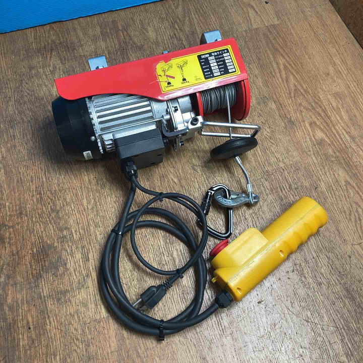 【美品】toolsisland 家庭用100V 電動ウインチ(ホイスト) 最大能力200kg 20200【岩槻店】