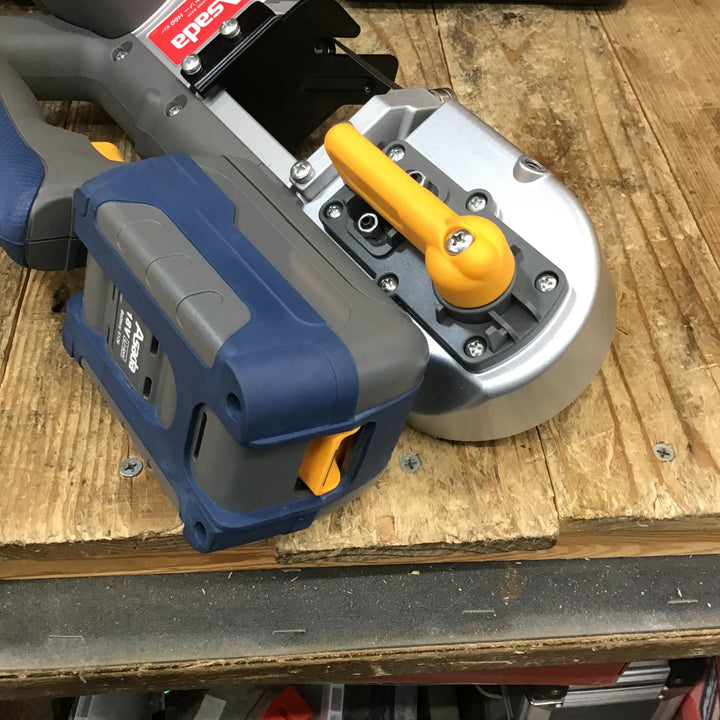 〇アサダ(ASADA)  コードレスバンドソー H60 Eco (H60eco)サイドハンドル付き【所沢店】