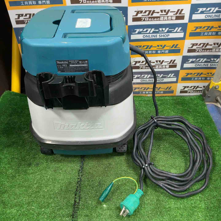 ★マキタ(makita) 集じん機 乾湿両用 483(P)【草加店】
