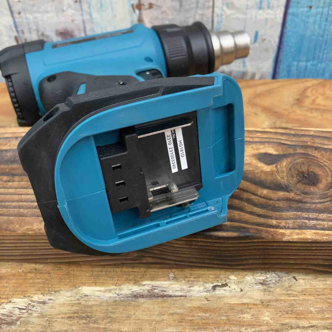 【中古品】★マキタ(makita) コードレスヒートガン HG181DZK 18V 本体+ノズル4種【柏店】
