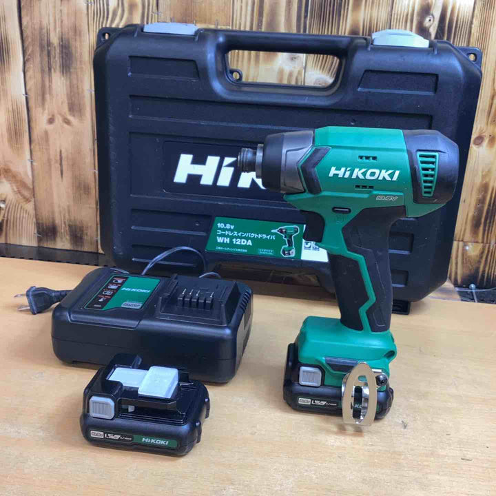 ★ハイコーキ(HIKOKI ※旧:日立工機) コードレスインパクトドライバー WH12DA(2ES)【越谷店】