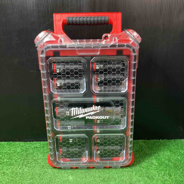 ◇ミルウォーキーツール(Milwaukee)  インパクトソケットセット 1/2インチ角(12.7mm) 16ピース【岩槻店】