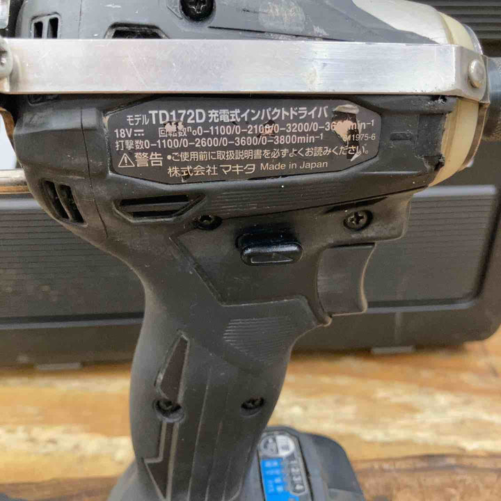★マキタ(makita) コードレスインパクトドライバー TD172DRGXB【柏店】