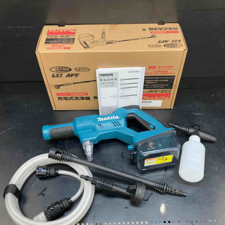 ★マキタ(makita) コードレス高圧洗浄機 MHW180DZ【川越店】