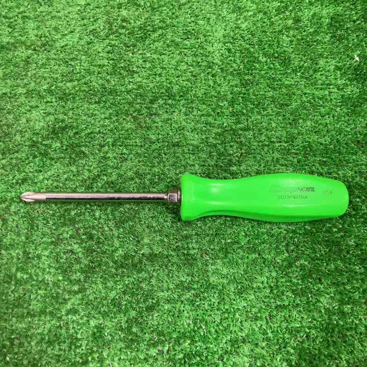 ◇Snap-on (スナップオン) 旧グリップ ドライバーセット 限定品 グリーン 緑 SDDX70AG [並行輸入品]【草加店】
