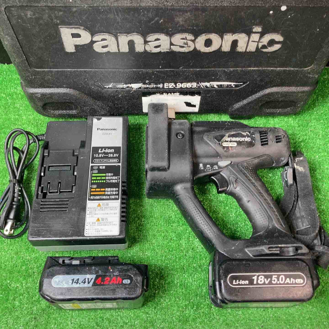 ★パナソニック(Panasonic) コードレス全ネジカッター EZ45A4PN2G-B【岩槻店】