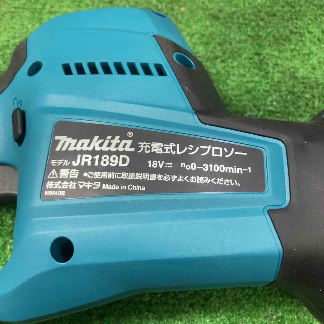 ★マキタ(makita) コードレスレシプロソー JR189DZ【川崎店】