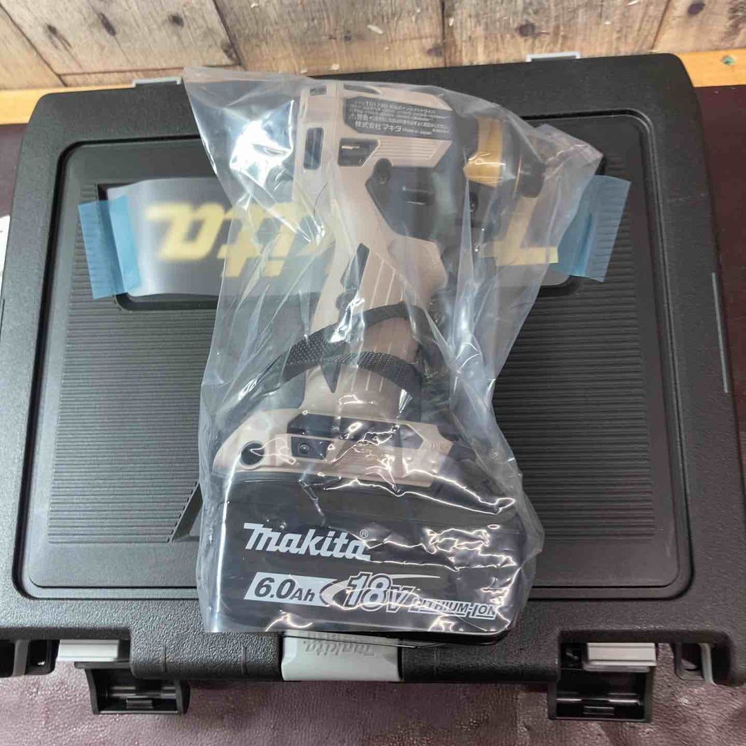 【未使用(店頭展示品)】☆マキタ(makita) コードレスインパクトドライバー TD173DGXPG 20周年 プレミアムグレージュ バッテリー+1【東大和店】
