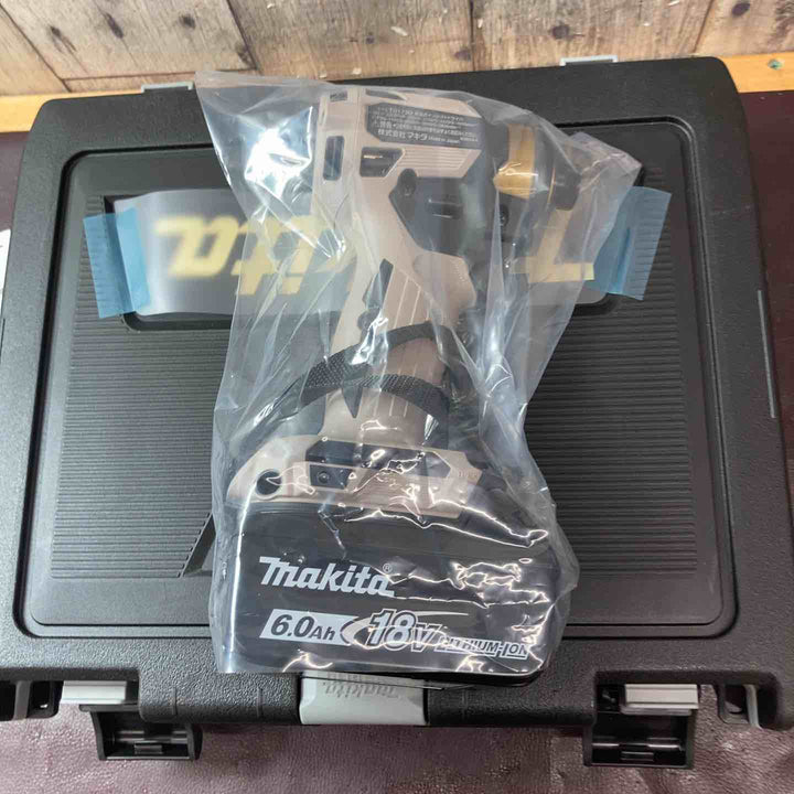 【未使用(店頭展示品)】☆マキタ(makita) コードレスインパクトドライバー TD173DGXPG 20周年 プレミアムグレージュ バッテリー+1【東大和店】