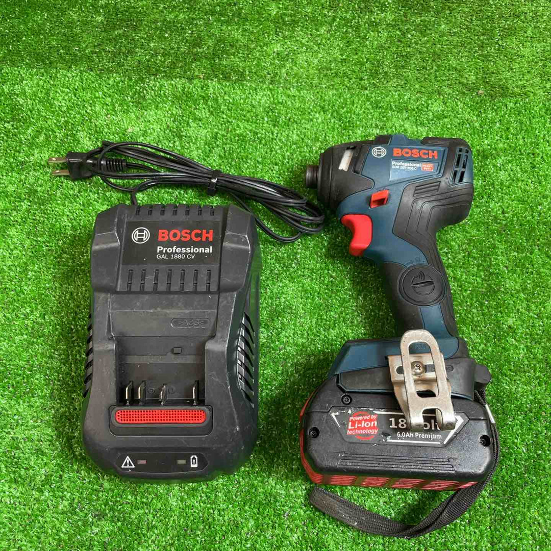ボッシュ(BOSCH) コードレスインパクトドライバー GDR18V-200C (6.0Ahバッテリー1個・充電器付)【桶川店】
