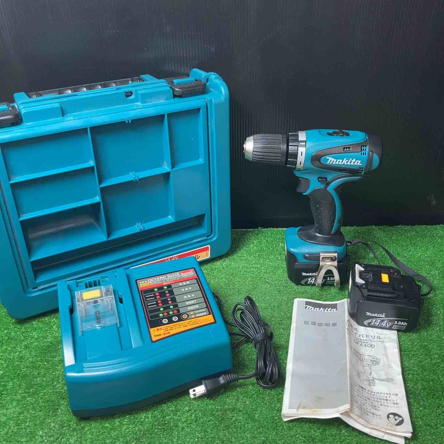 【現状品】★マキタ(makita) コードレスドリルドライバー DF440DRFX【岩槻店】 現状品】☆マキタ(makita) コードレスドリルドライバー DF440DRFX