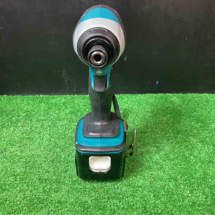 ★マキタ(makita) コードレスインパクトドライバー TD134DX2 14.4Vバッテリー2個付き【岩槻店】