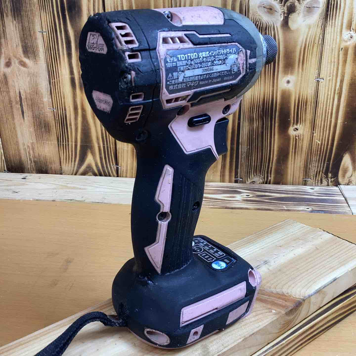 マキタ(makita) コードレスインパクトドライバー TD170DZP 現状品 保証無【越谷店】
