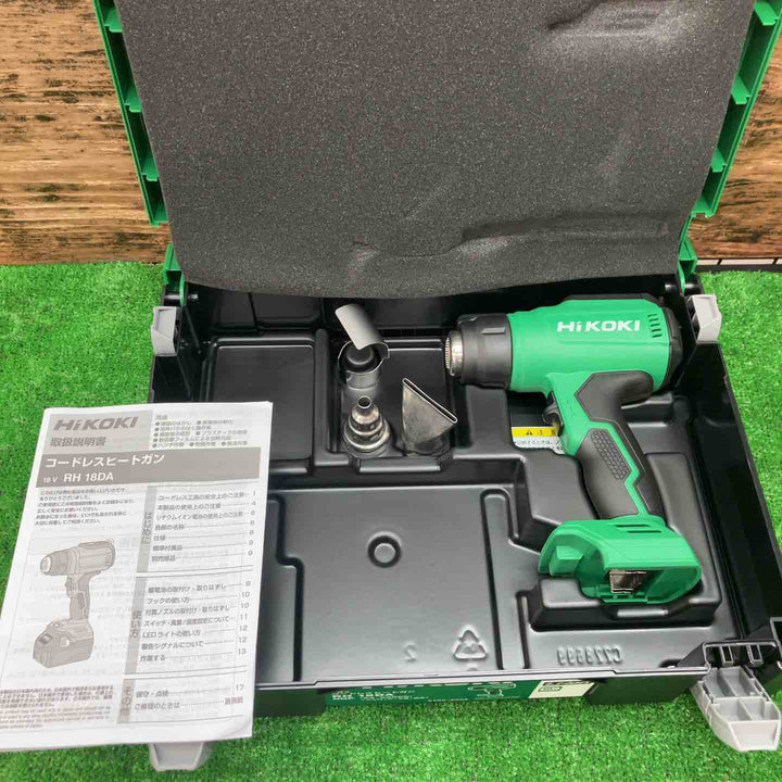 ハイコーキ(HIKOKI ※旧:日立工機) コードレスヒートガン RH18DA(NNP)【川越店】