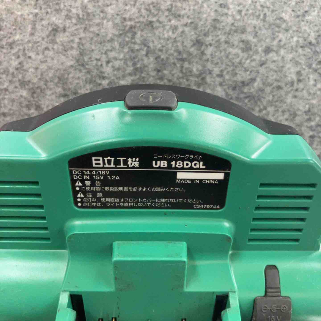 ◇ハイコーキ(HIKOKI ※旧:日立工機) コードレスワークライト UB18DGL(NN)【鴻巣店】